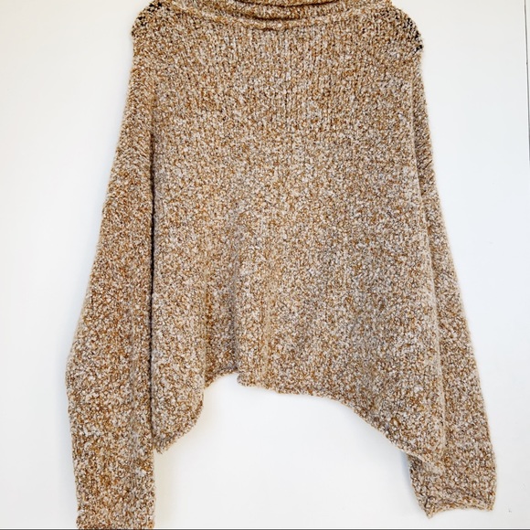 NWOT Free People BFF Cowl Neck Sweater - Picture 6 of 9